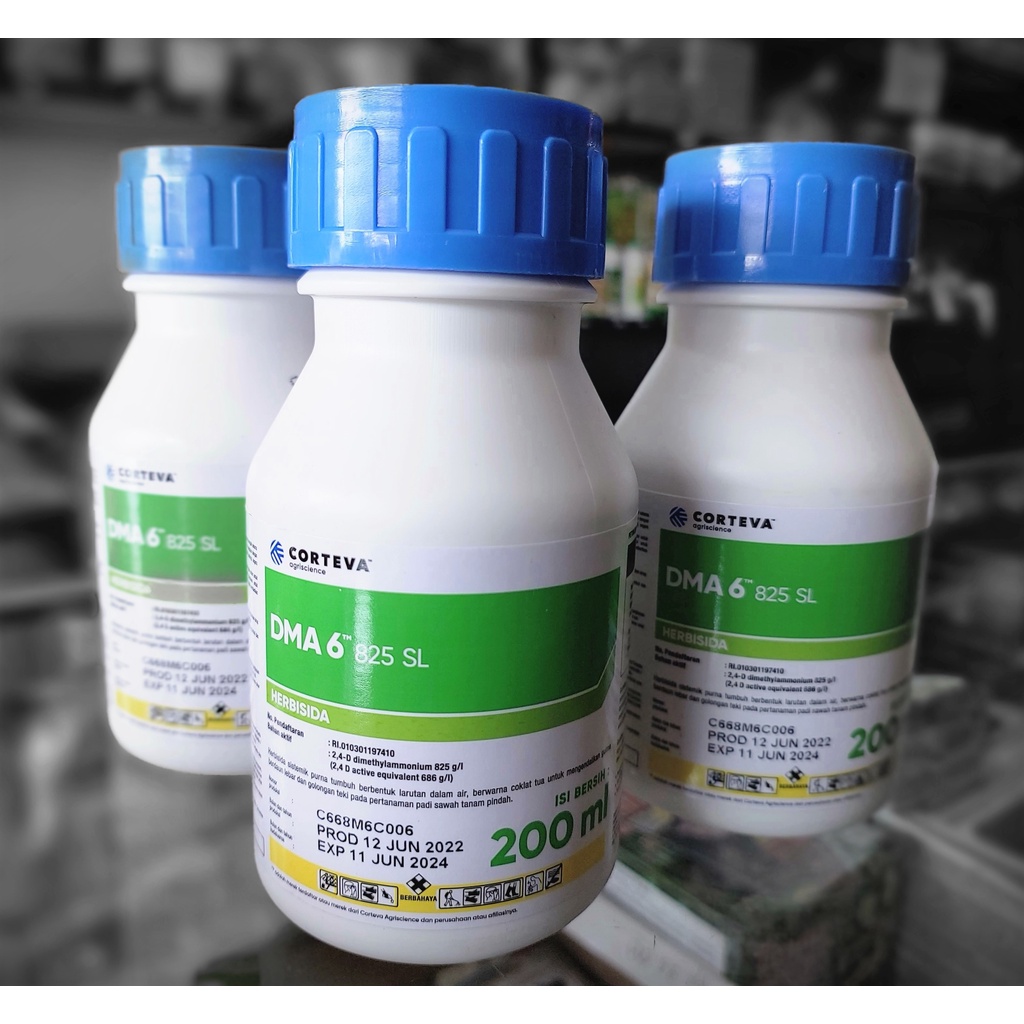 Jual Racun Rumput / Gulma DMA 6 825 SL 200 ml - Herbisida Sistemik ...