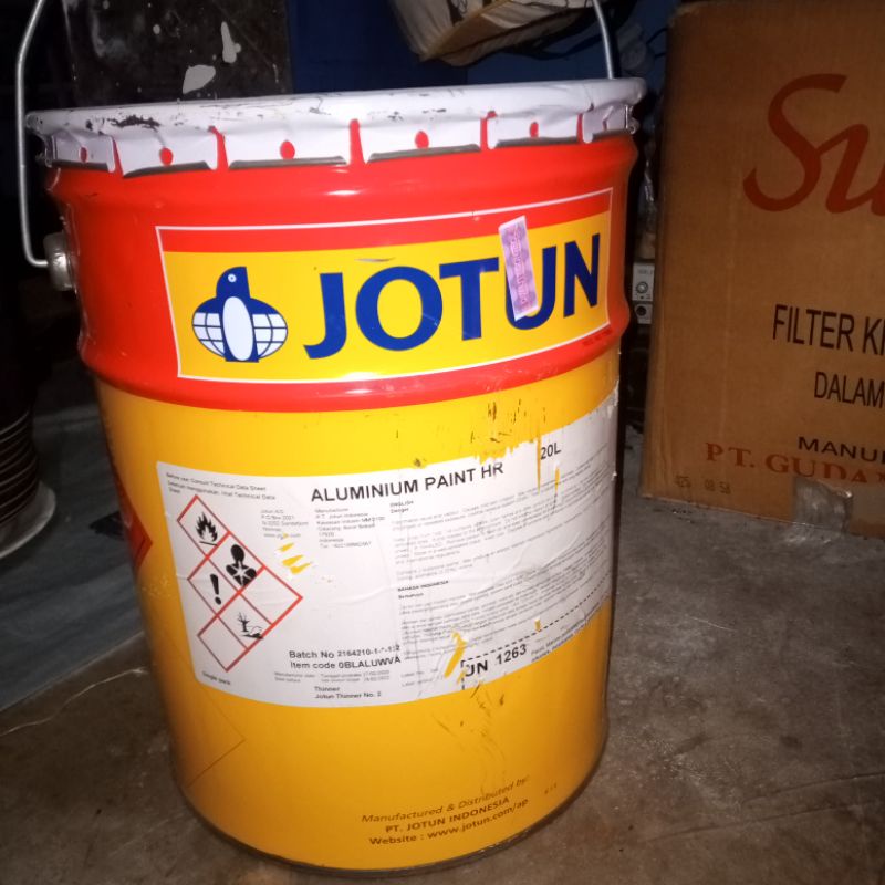 Jual Jotun Solvalitt Cat Heat Resistant HR Anti Panas 400 600 Celcius