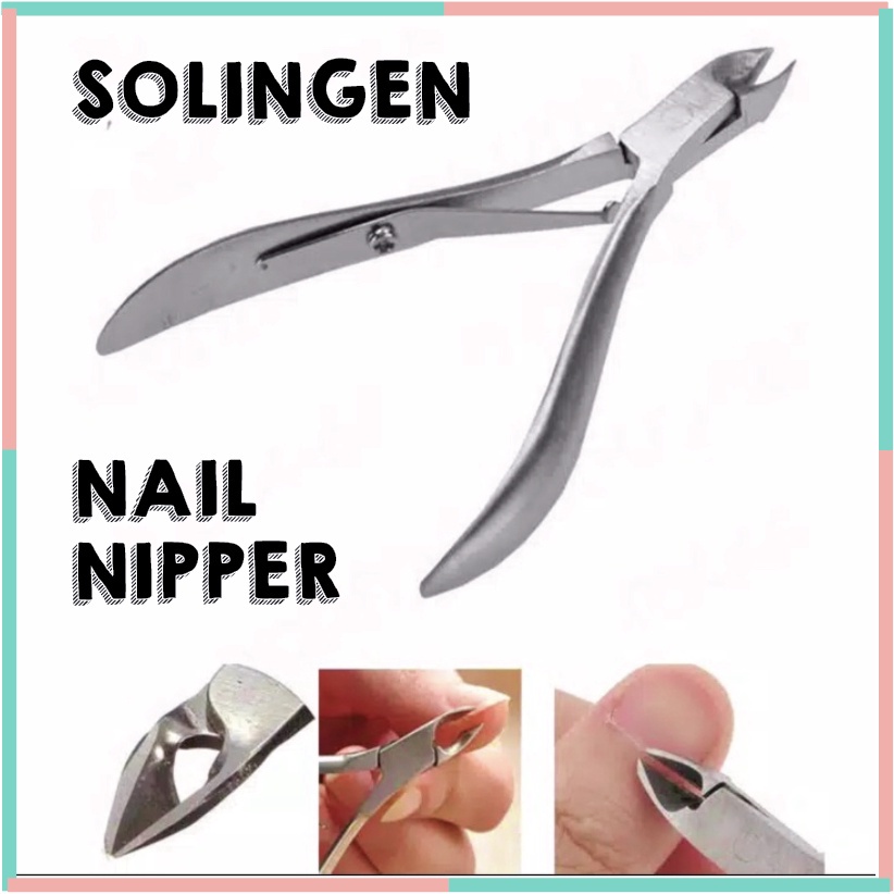 Jual Cuticle Nipper Solingen Gunting Kutikula Kuku Alat Tang Cabut ...