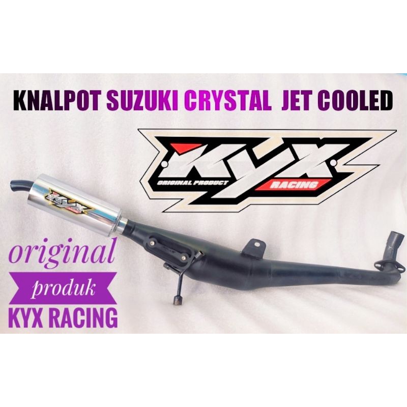 Jual Knalpot Suzuki Crystal Biasa Jet Cooled Standar Racing / Suzuki ...