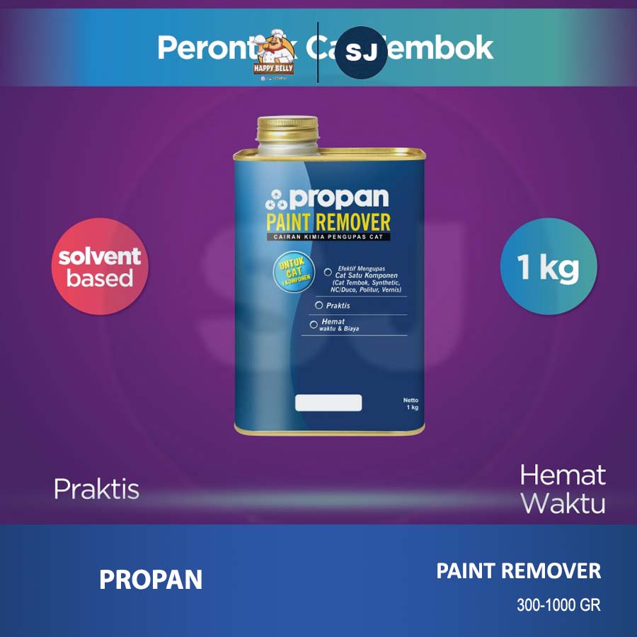 Jual PERONTOK CAT/PENGHAPUS CAT TEMBOK PROPAN PAINT REMOVER PPR735