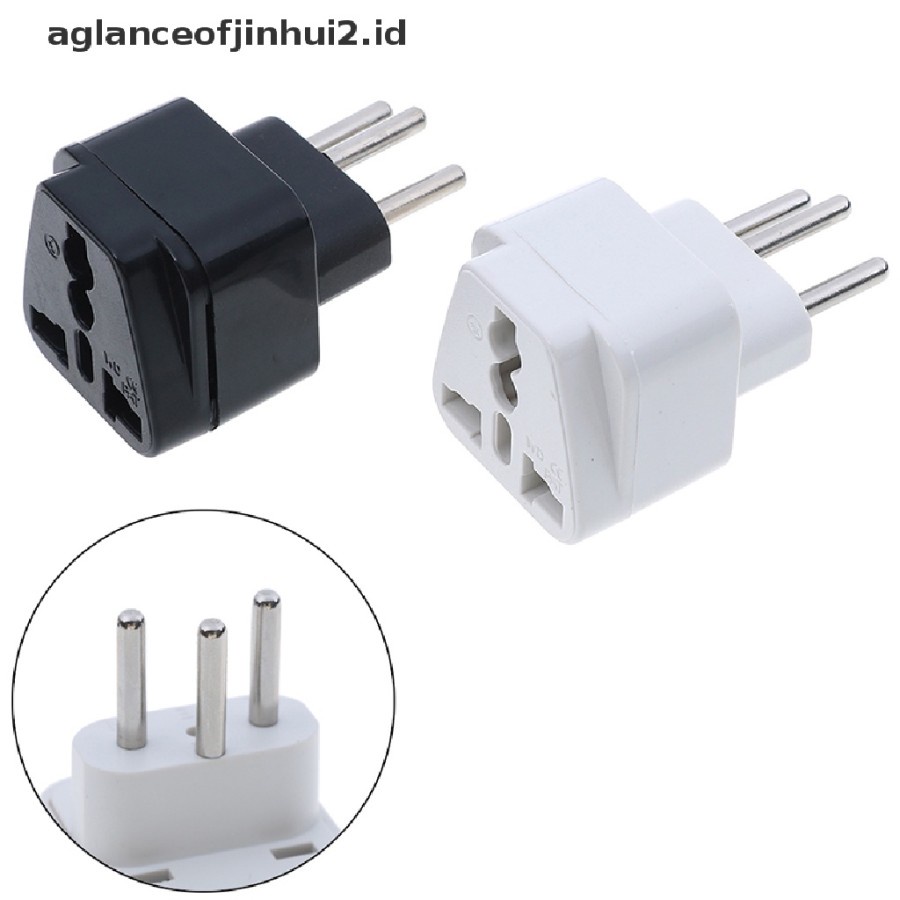 Jual Adapter Konverter Power Plug Uk / Us / Eu Ke Switzerland Swiss BRAZIL ISRAEL Ac PLUG
