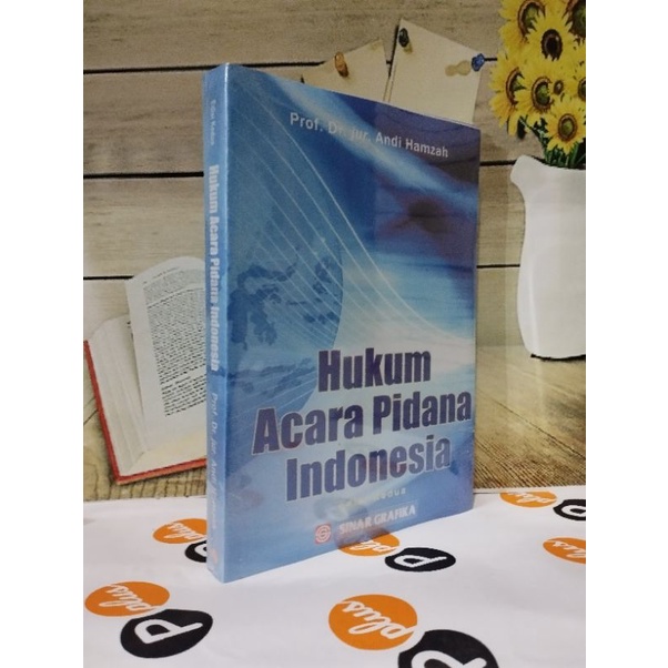 Jual Hukum Acara Pidana Indonesia Edisi 2 Oleh Andi Hamzah Shopee