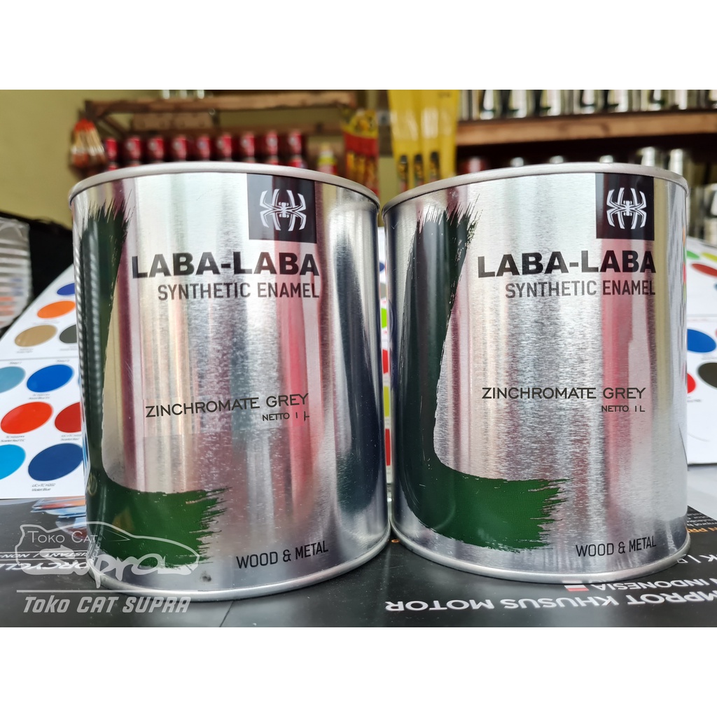 Jual Cat Laba-Laba Synthetic atau Minyak untuk Besi dan Kayu Sintetis ...