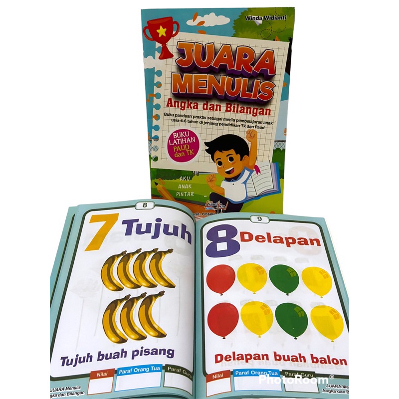 Jual Buku Anak Juara Menulis Angka Dan Bilangan / Panduan Belajar Anak ...