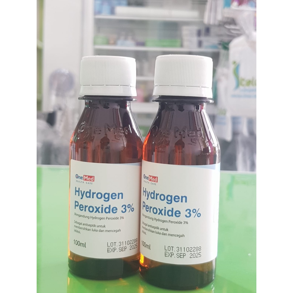 Jual Onemed Hydrogen Peroxide 3 100ml H2o2 Hidrogen Peroksida