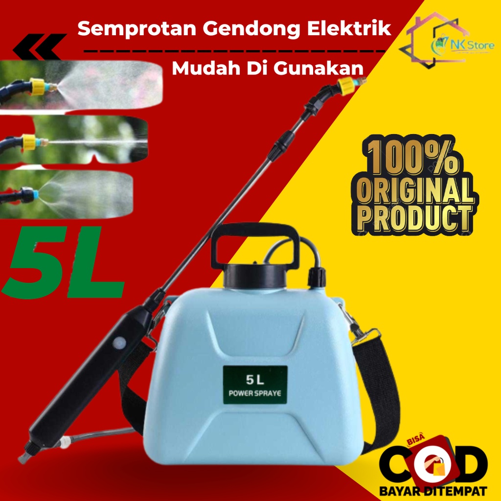 Jual Alat Semprot Semprotan Rumput Tanaman Gendong Elektrik Sprayer ...