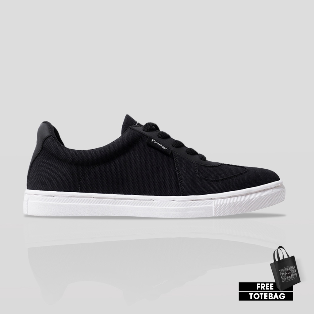 Jual Prodigo * Sepatu Pria New Joglo Black | Sepatu Sneakers | Casual ...