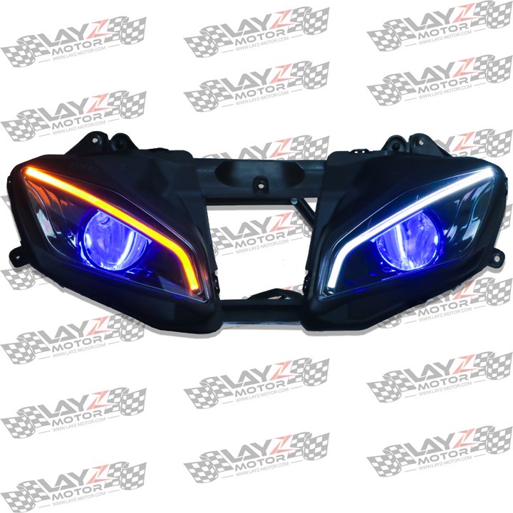 Jual KENDMOTO Headlamp Projector Yamaha R6 20082016 Shopee Indonesia