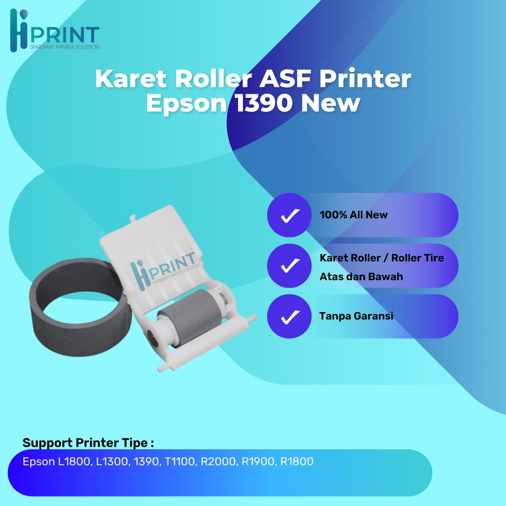 Jual Karet Roller Asf Epson 1390 r1390 T1100 R2000 L1300 L1800 Pickup ...