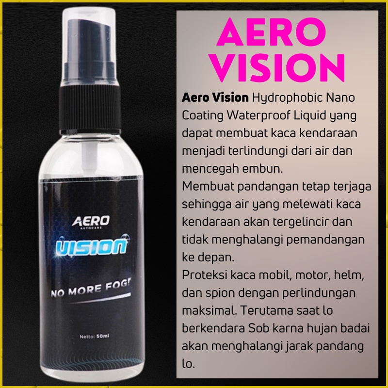 Jual Aero Vision [Anti Fog, Penghilang Embun Kaca Kendaraan] | Shopee ...
