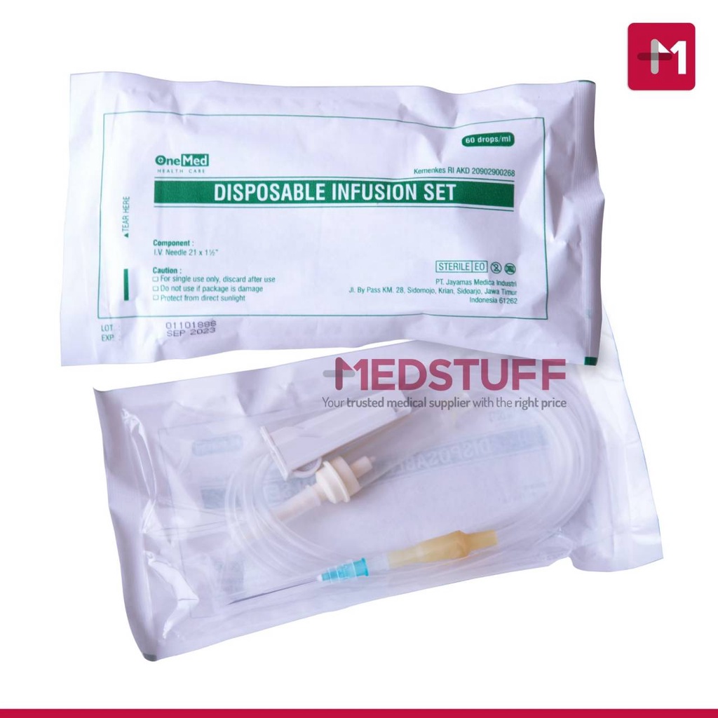 Jual Infus Set Anak Onemed Infus Set Onemed Selang Infus Anak Infusion ...