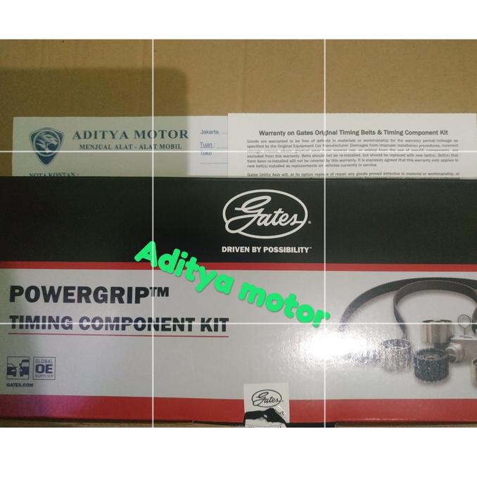 Jual Paket Timing Belt Set Proton Exora Cps Original Gates Japan