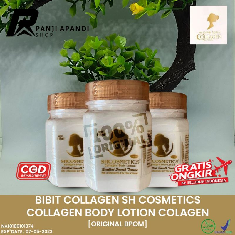 Jual [ORIGINAL] BIBIT COLLAGEN SH COSMETICS COLLAGEN BODY LOTION