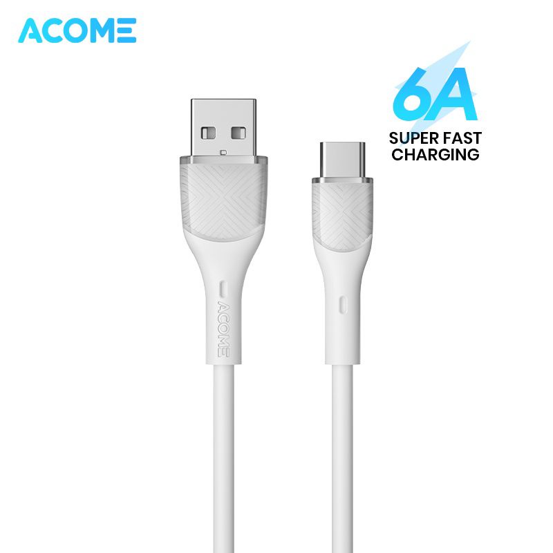 Jual Acome ADC-010 Data Cable Type C Fast Charging 2.4A 100cm - Garansi ...