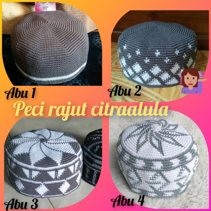 Produk Peci rajut citraalula | Shopee Indonesia