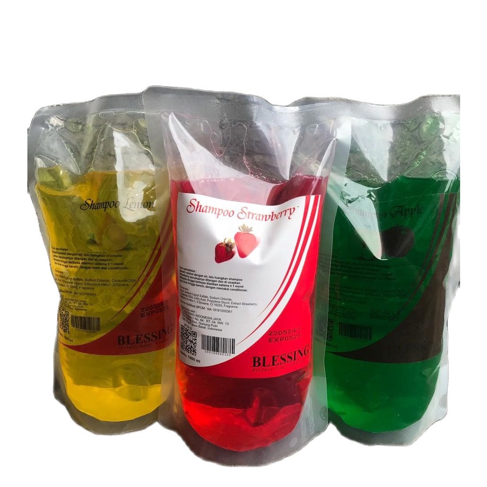 Jual Blessing Professional Shampo & Conditioner Refill 1000ml | Shopee ...