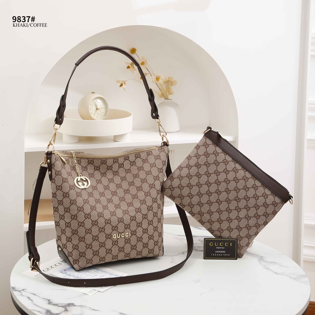 Tas Gucci Selempang 0517 Semi Platinum (Kode: GUC533) 