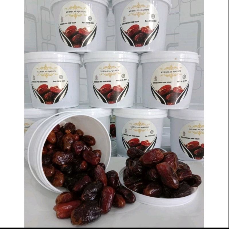 Jual Kurma Al Qassim Kemasan Ember Baru Exp 2025 Shopee Indonesia 8591