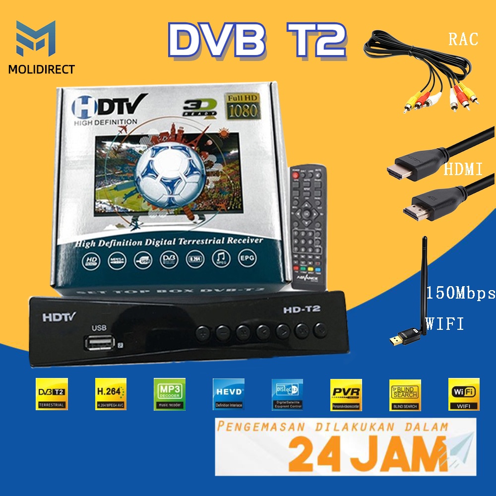 Jual DVB T2 Set Top Box Tv Digital MATRIX DVB T2 / HD TV Set top box dvb T2 1080P / Box tv