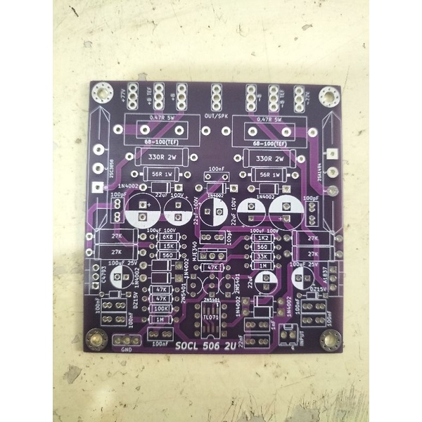 Jual PCB Driver SOCL 506 2u Doubel Layer Fr4 | Shopee Indonesia