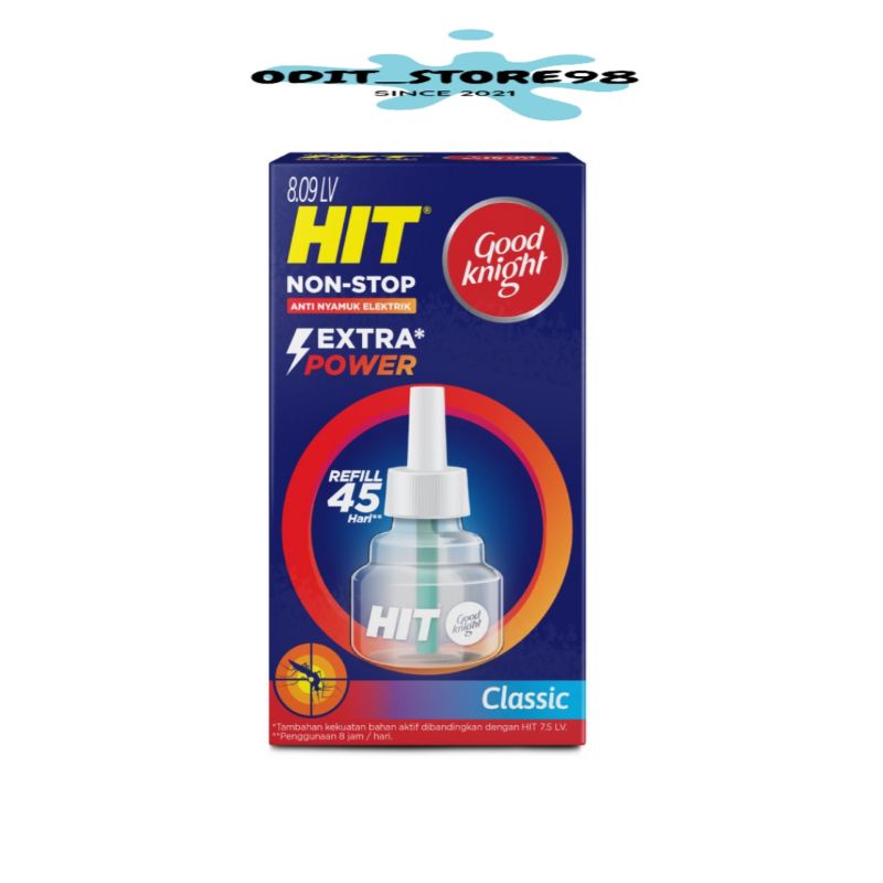 Jual HIT NON-STOP REFFILL ELEKTRIK ANTI NYAMUK 12,38LV | Shopee Indonesia