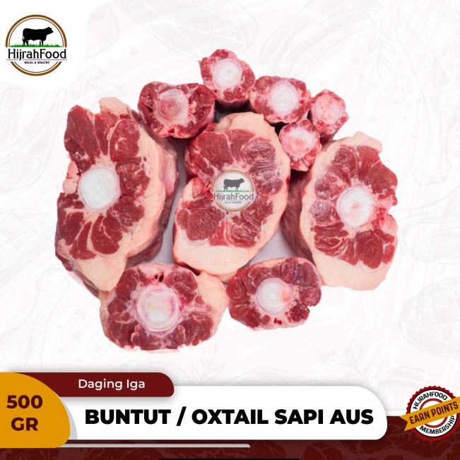 Jual Beef Oxtail Daging Buntut Sapi Aus Premium Pilih Varian Shopee Indonesia