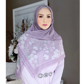 Mevrouw Hijab JAMILA 120x120 Ultrafine Lasercut