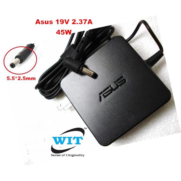 Delippo Alimentatore AC 65W (19V, 3.42A) Per ASUS K550, X550, Vivobook Q301, Transformer Book E Altri - Con Cavo UE