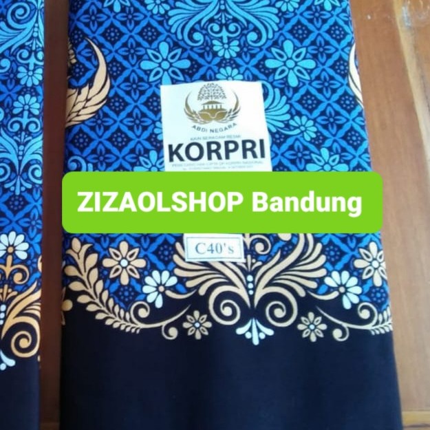 Jual Kain korpri/batik korpri link hrga 0,5 meter | Shopee Indonesia