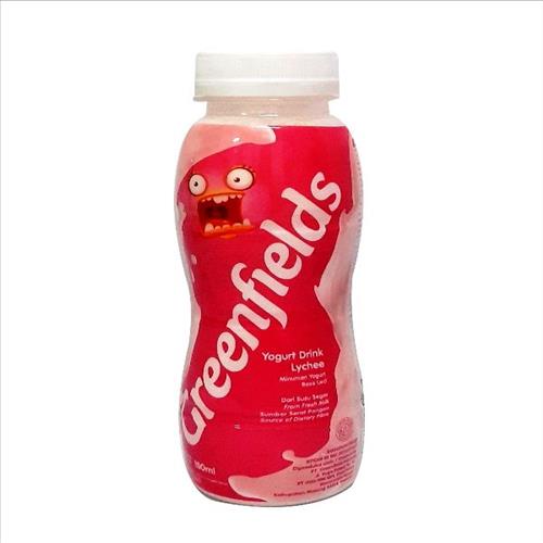 Jual YOGURT DRINK GREENFIELD 150ML LYCHEE MAJU BERSAMA Shopee Indonesia