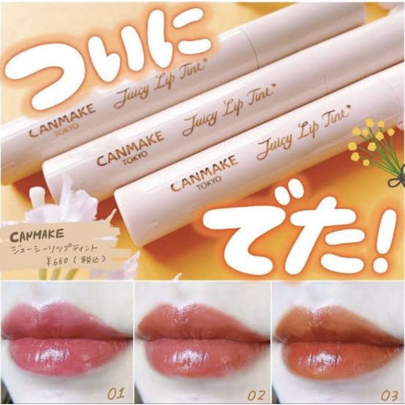 Jual CANMAKE Juicy Lip Tint Shopee Indonesia