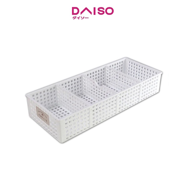 Jual Daiso Basket E White | Shopee Indonesia
