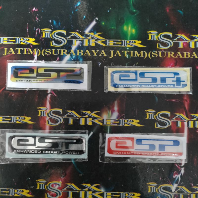 Jual Stiker Timbul Esp Esp Enhanced Smart Power Shopee Indonesia