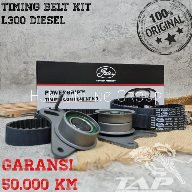 Jual Timing Belt Kit L300 Diesel L039 4D56 Gates Unitta Original