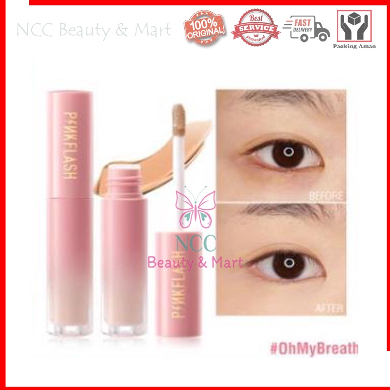 Jual * NCC * Pinkflash Concealer Liquid Cair Lasting Matte Tahan Air ...