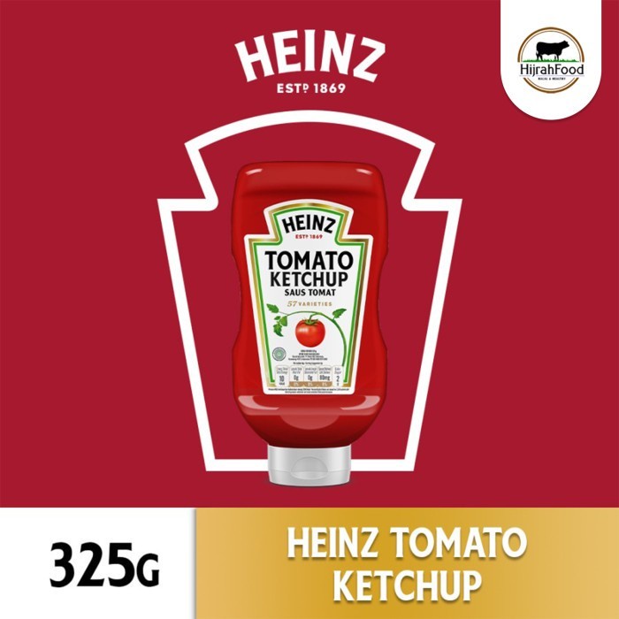 Jual HEINZ Saus Tomat Tomato Ketchup Tanpa Pengawet & MSG (325 gr