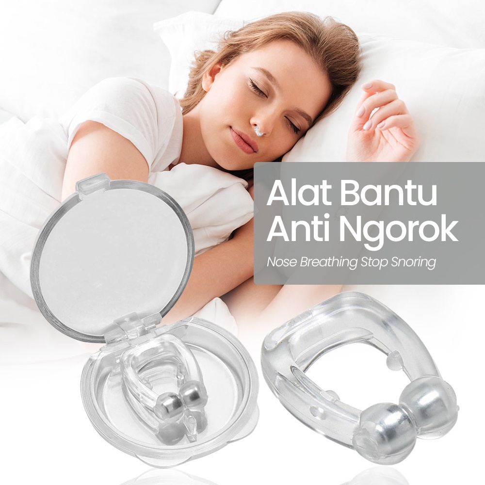 Jual Alat Bantu Anti Ngorok Nose Breathing Stop Snoring Magnetic ANTI ...