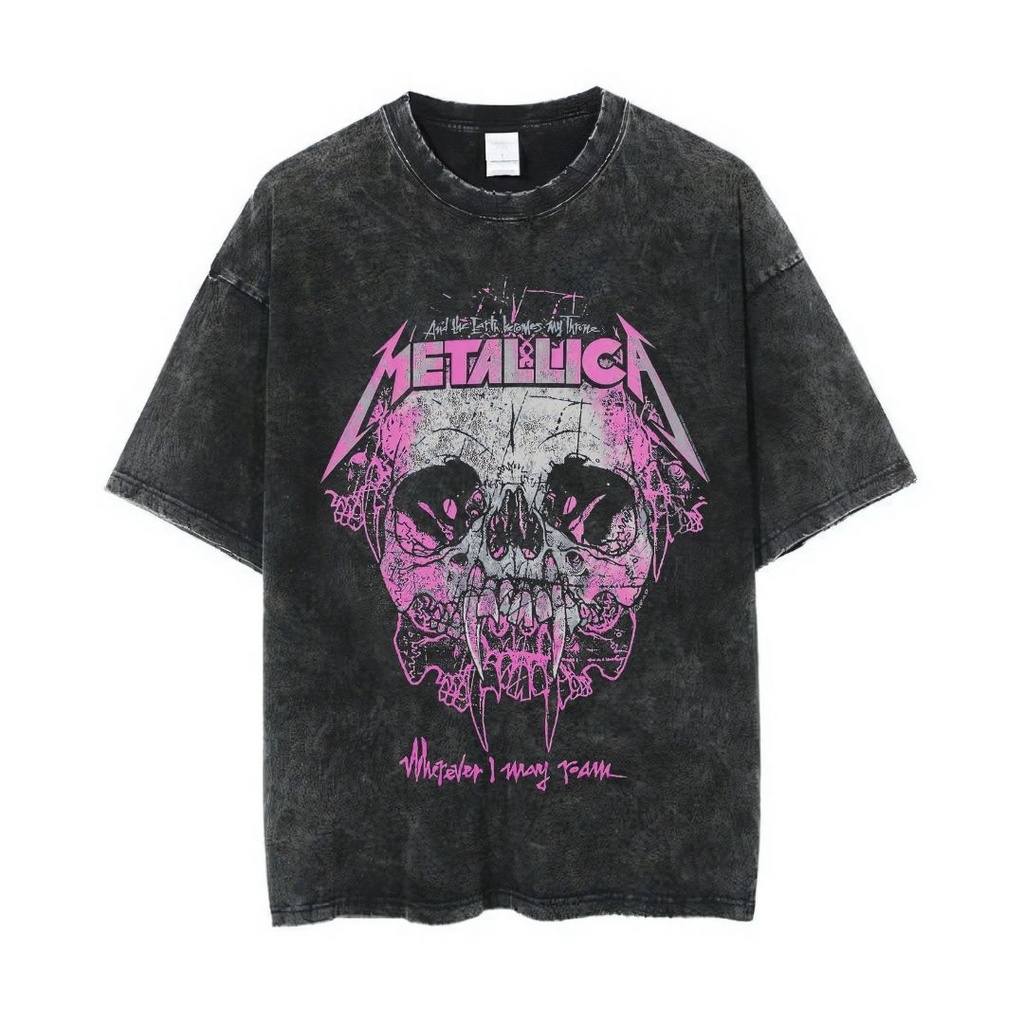 Bershka Tee Shirt Femme Metallica Metallica Tshirt T-shirt
