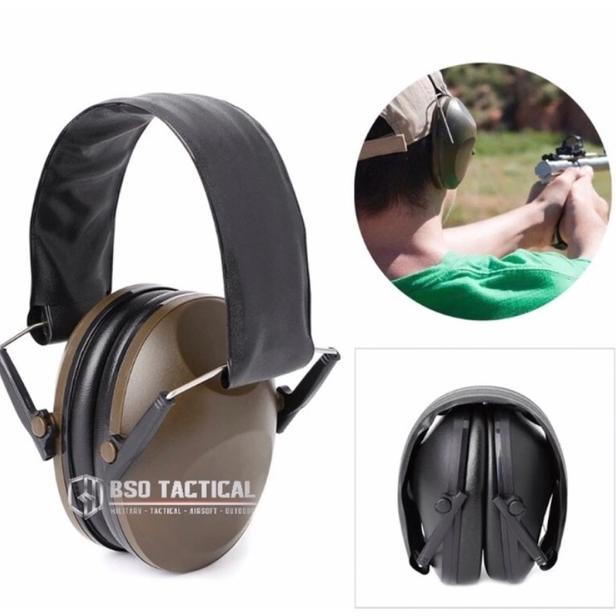 Jual Safety Earmuff Tactical Headset Hearing Protection IPSC Training ...