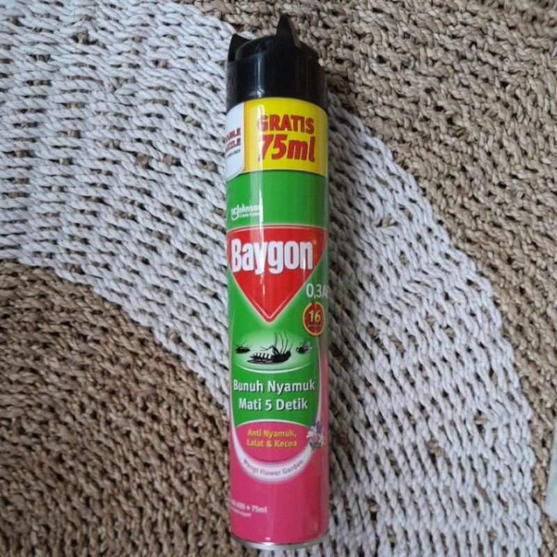Jual PROMO terbatas Baygon 600ML HIT Aeresol Spray Anti Nyamuk dan ...