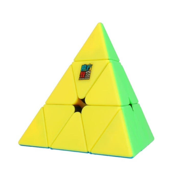 Jual Rubik Pyraminx MoYu Meilong Pyraminx Stickerless Original Piramid ...