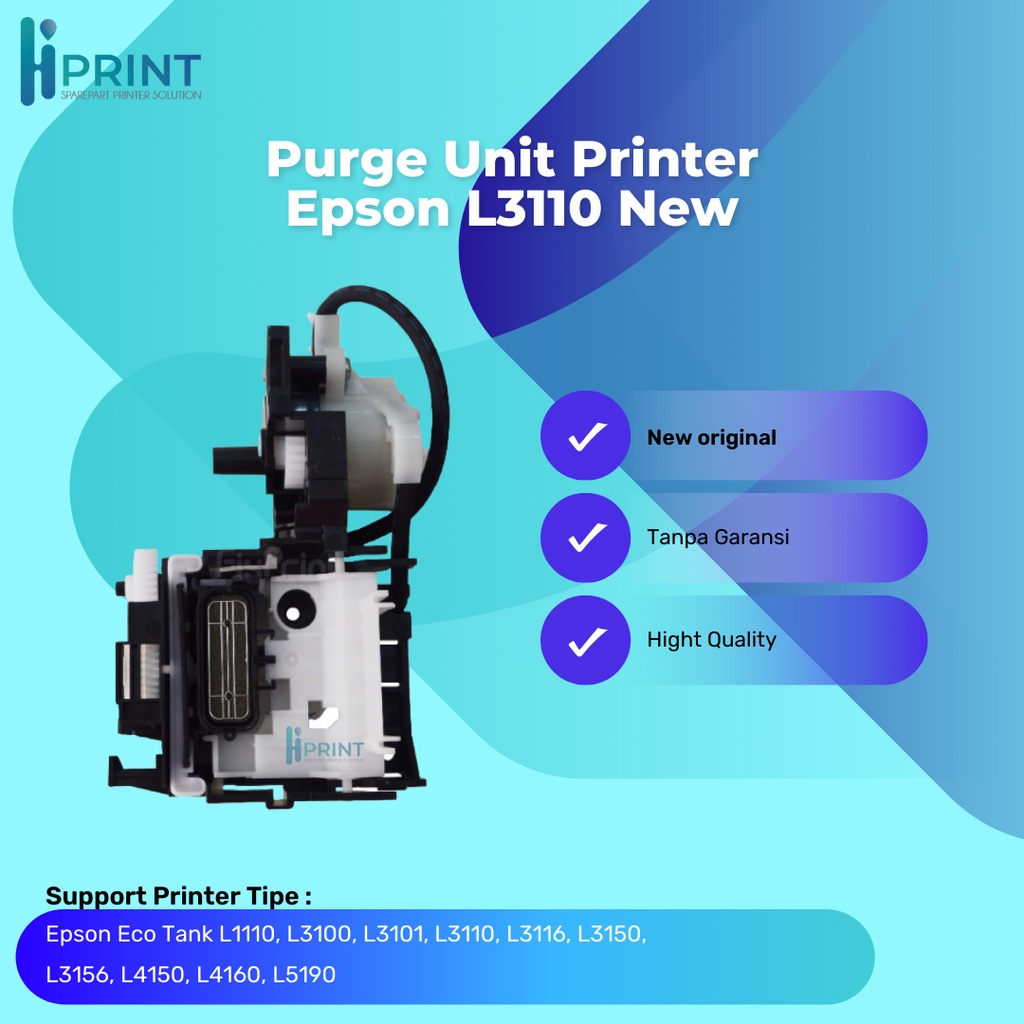 Jual Purge Unit Epson EcoTank L1110 L3110 L3150 L4160 Pompa Pembuangan