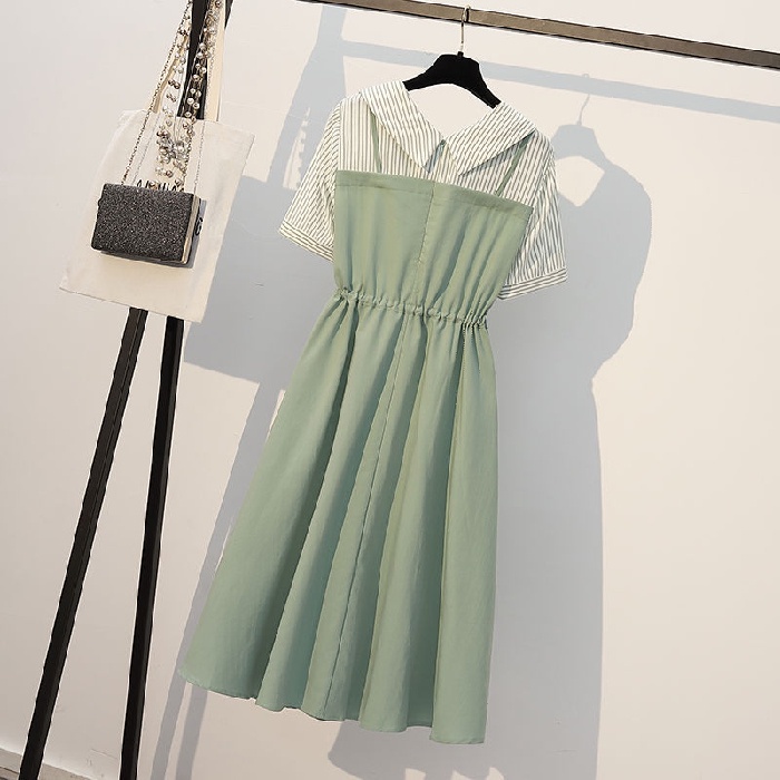 Gallery Susana ID Summer Fake 2Pcs Dress D034