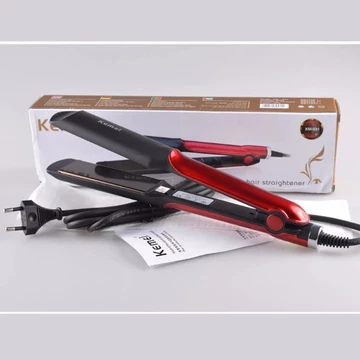 Catok Catokan Rambut Kemei 531 Ceramic Heating Plate Pelurus Pengeriting Elektrik Bahan Keramik