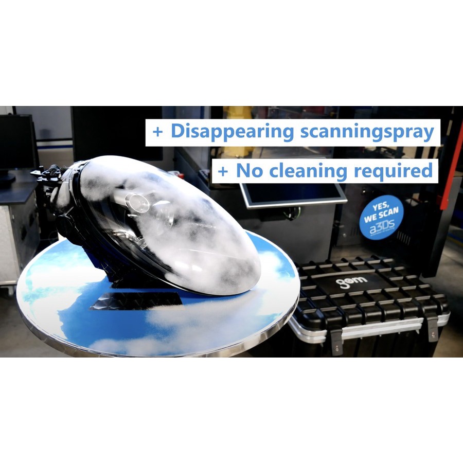 Jual Original AESUB Blue Vanishing 3D Scanner Spray for Scan Shiny Part ...