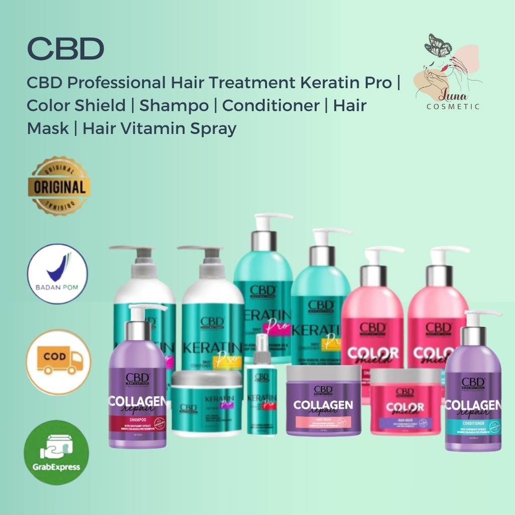 Jual CBD Professional Hair Treatment Keratin Pro | Color Shield ...