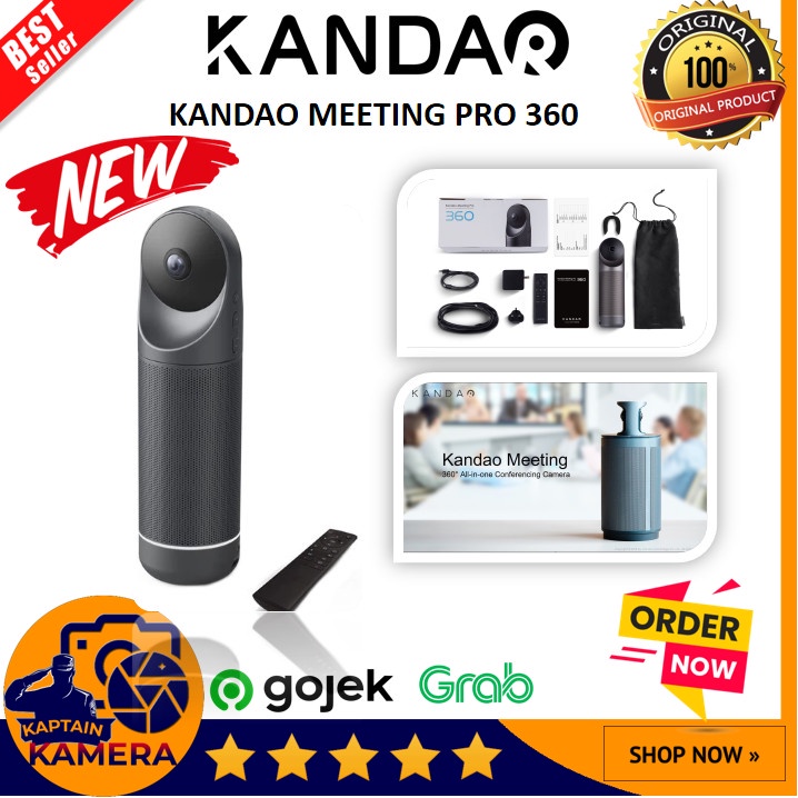 Jual KanDao Meeting Pro - 360° Video Conference Camera | Shopee Indonesia