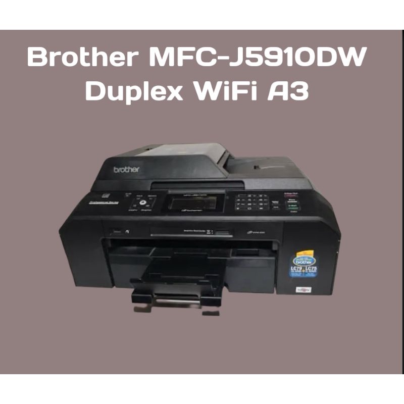Jual Printer Brother MFCJ5910DW Scan copy Duplex WiFi A3 Shopee