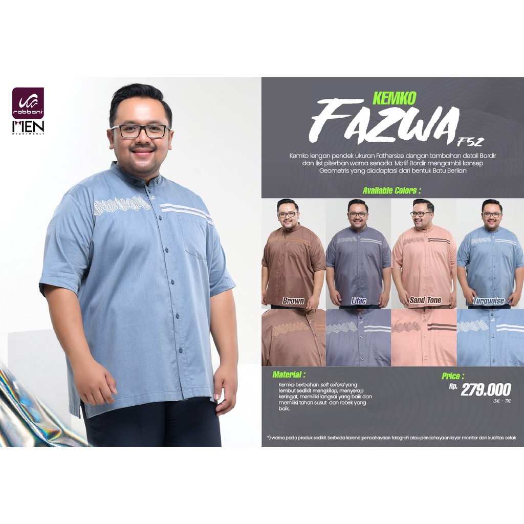Jual Rabbani - Kemko Fazwa F5Z Pdk Father Size / Koko Kemko Rabbani ...